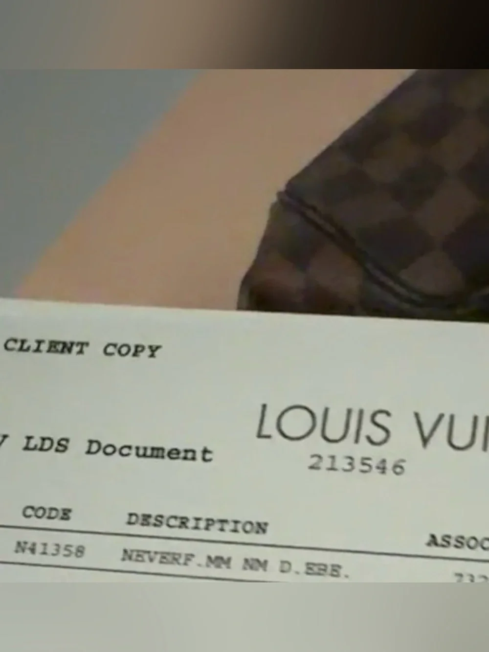 LV NEVERFULL MM NM